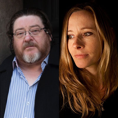 Historian Andrea Wulf and poet and novelist John Burnside