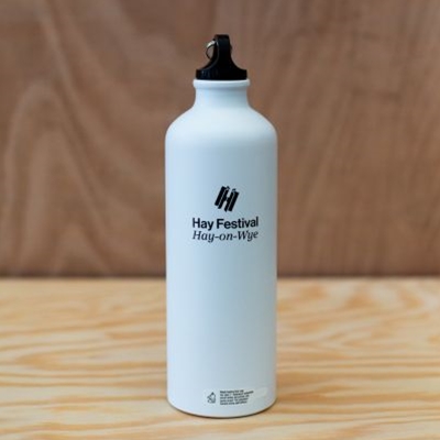 Hay Festival Reusable Aluminium Water Bottle