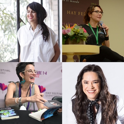Gabriela Jauregui, Brenda Lozano and Mariana H in conversation with Yuriria Sierra